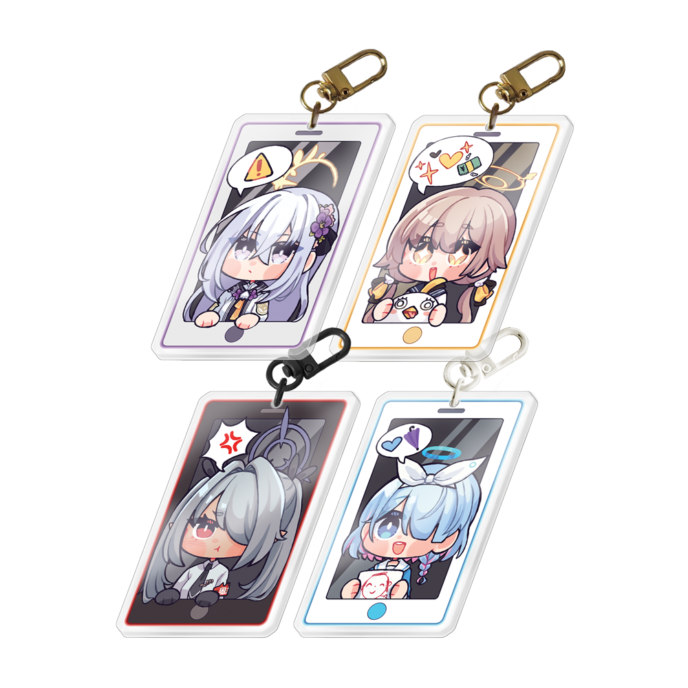 Blue Archive Phonecase Charms