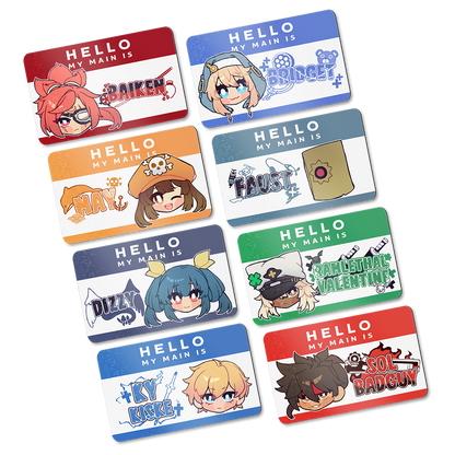 [Vol 1] Guilty Gear Stickers