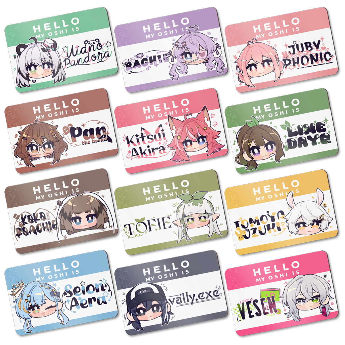 [Vol 6] Indie Stickers