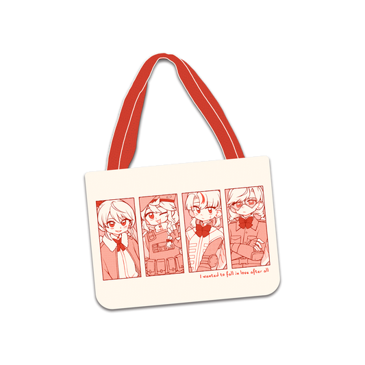 LoveBullet Zipper Tote Bag