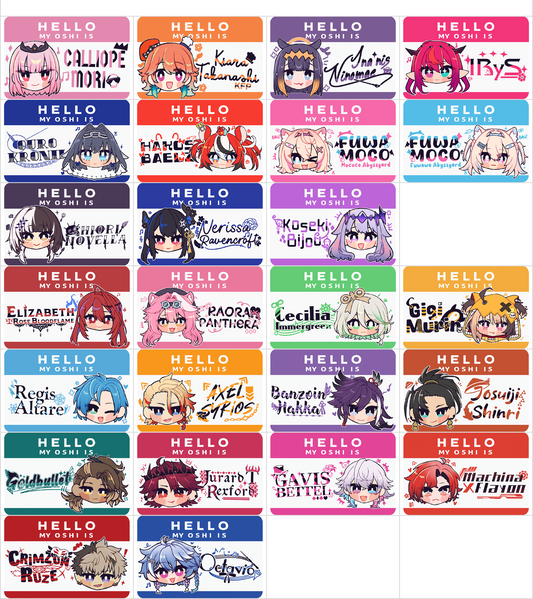 FOAMBOARDS [VOL. HOLOLIVE + STARS EN]