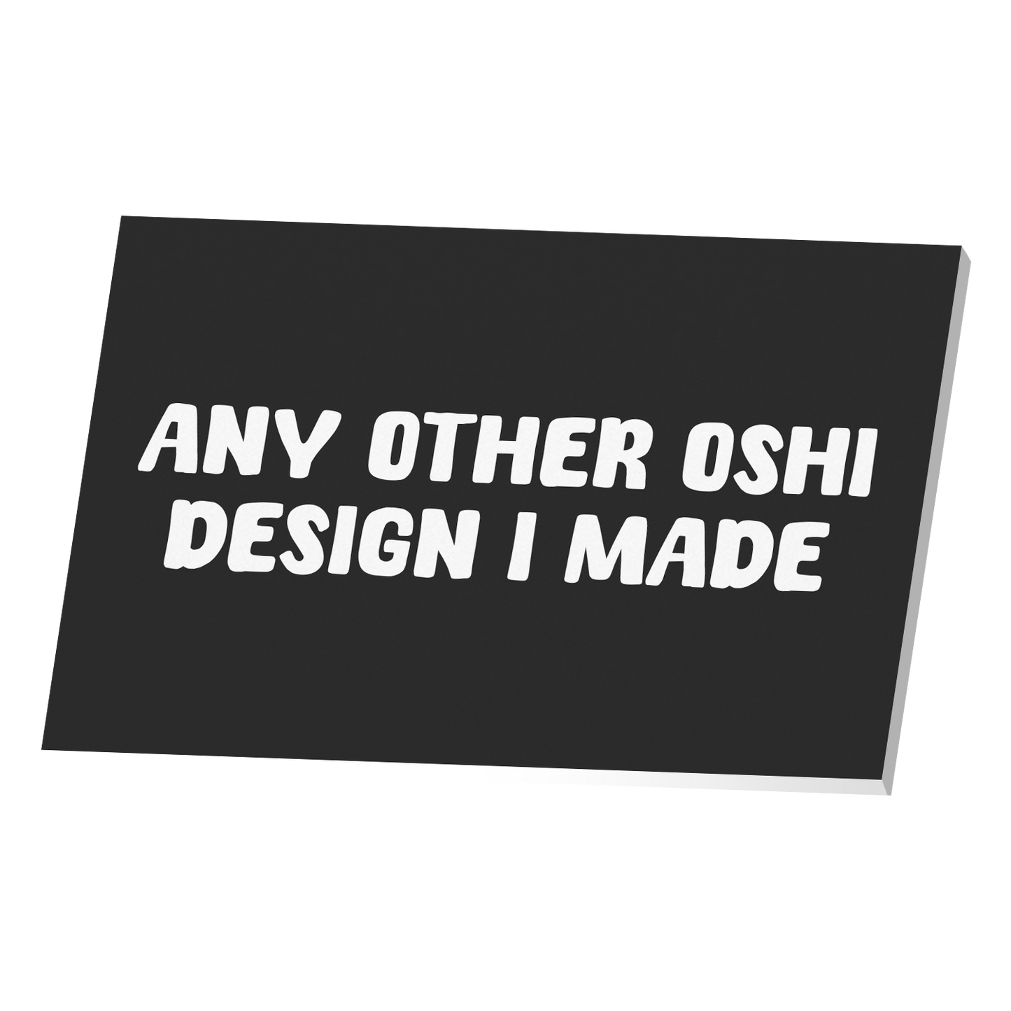 [Preorders] Oshi Foamboards