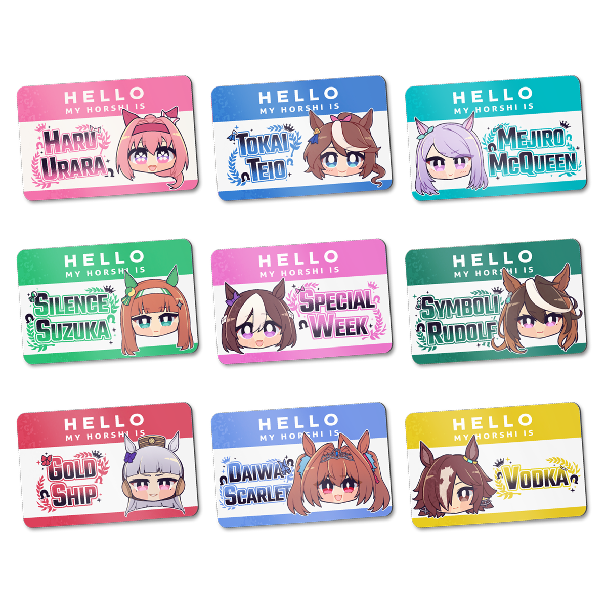 [Vol 1] UmaMusume Stickers