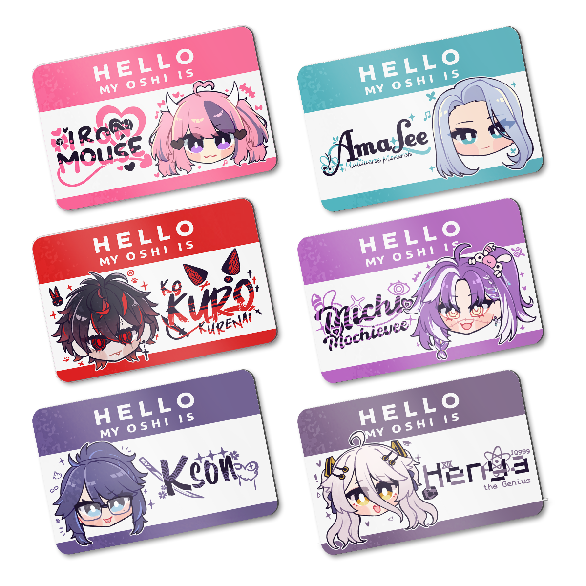 Vshojo Stickers