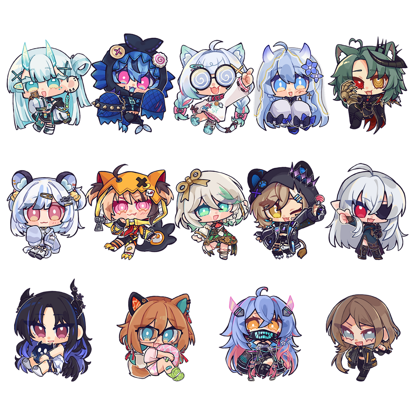 Vtuber Mini Charms